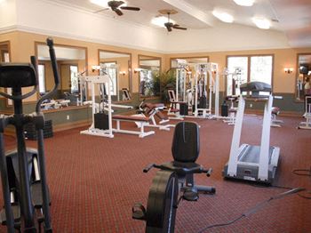Fully equipped fitness center